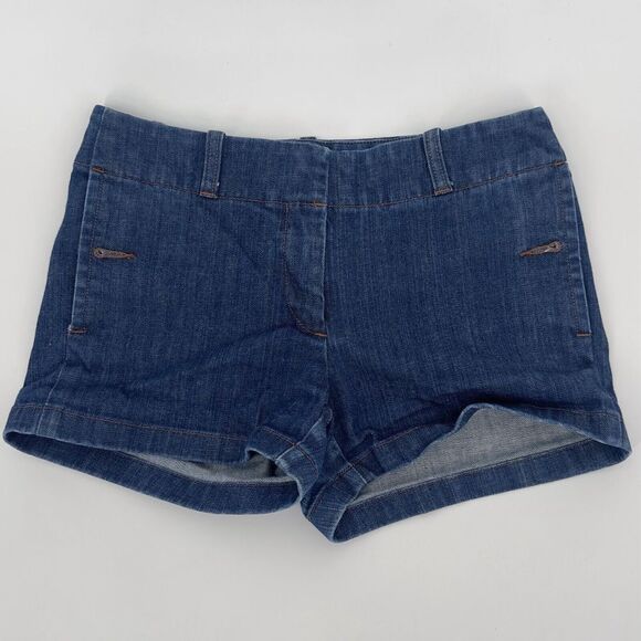 J Crew Women's Nautical‎ Denim Short Blue Size 2 - Picture 2 of 10
